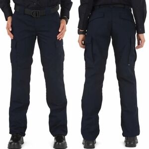 5.11 Tactical Duty Uniform Performance Pants Navy Blue Womens Sz 10 Style 64359